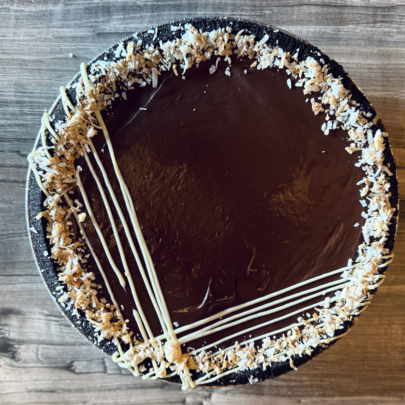 Chocolate Peanut Butter Pie (Vegan)