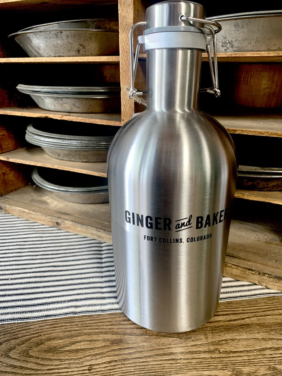 Ginger and Baker Growler w/Tote